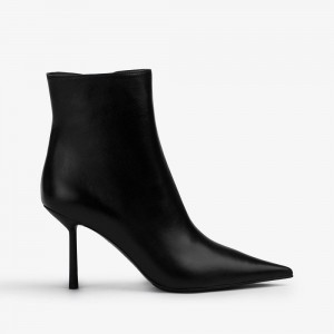 Black Le Silla BELLA ANKLE BOOT 80 mm | USA_LS69310