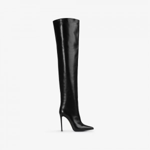 Black Le Silla EVA THIGH-HIGH BOOT 120 mm | USA_LS37022