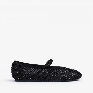 Black Le Silla GILDA BALLET FLAT | USA_LS26843