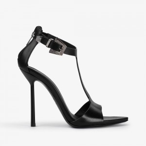 Black Le Silla TESS SANDAL 110 mm | USA_LS86993