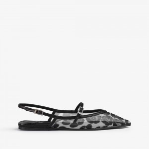 Black Leopard Le Silla MORGANA SLINGBACK | USA_LS42597