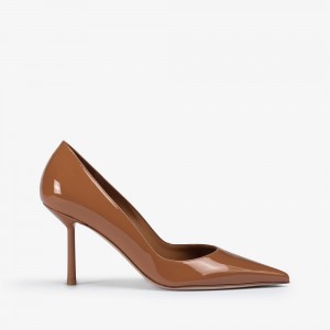 Brown Le Silla BELLA PUMP 80 mm | USA_LS89770