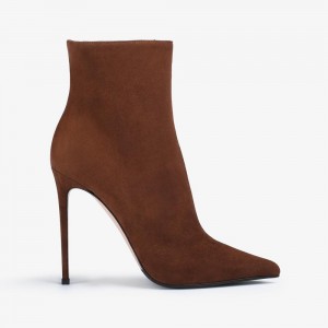 Brown Le Silla EVA ANKLE BOOT 120 mm | USA_LS61023