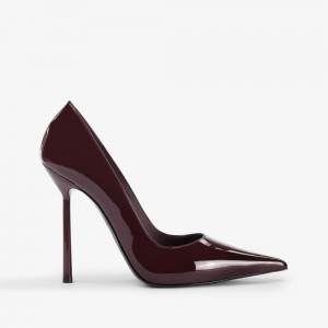 Dark Brown Le Silla BELLA PUMP 120 mm | USA_LS83158