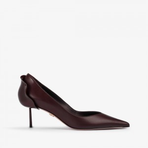 Dark Brown Le Silla LES NUANCES PETALO PUMP 60 mm | USA_LS78666