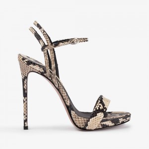 Gold Le Silla GWEN SANDAL 120 mm | USA_LS48277