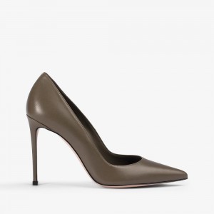 Khaki Green Le Silla EVA PUMP 100 mm | USA_LS33730