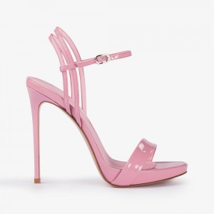 Pink Le Silla GWEN SANDAL 120 mm | USA_LS62674