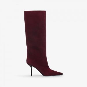 Pink Red Le Silla BELLA BOOT 80 mm | USA_LS33852