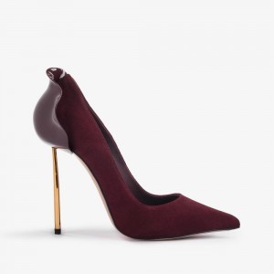 Pink Red Le Silla PETALO PUMP 120 mm | USA_LS13645