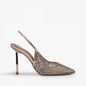 Platinum Le Silla GILDA SLINGBACK 100 mm | USA_LS13108