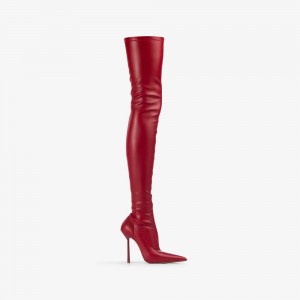 Red Le Silla BELLA THIGH-HIGH BOOT 120 mm | USA_LS96097