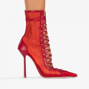 Red Le Silla COLETTE ANKLE BOOT 120 mm | USA_LS54486