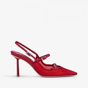 Red Le Silla MORGANA SLINGBACK 80 mm | USA_LS52116