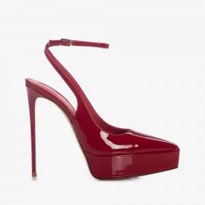 Red Le Silla UMA SLINGBACK 140 mm | USA_LS34442