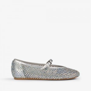 Silver Le Silla GILDA BALLET FLAT | USA_LS17119