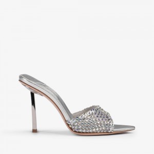 Silver Le Silla GILDA SANDAL 110 mm | USA_LS31544