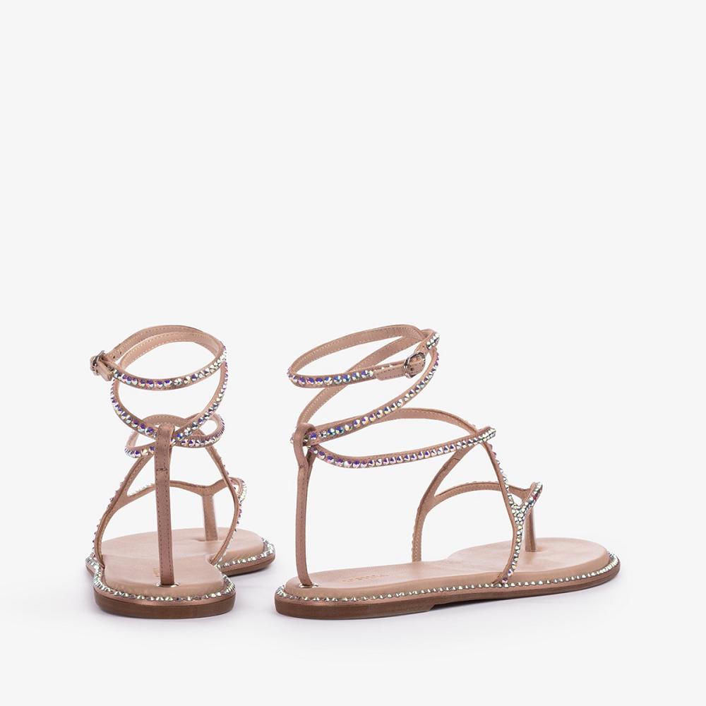 Beige Le Silla BELEN SANDAL | USA_LS22002