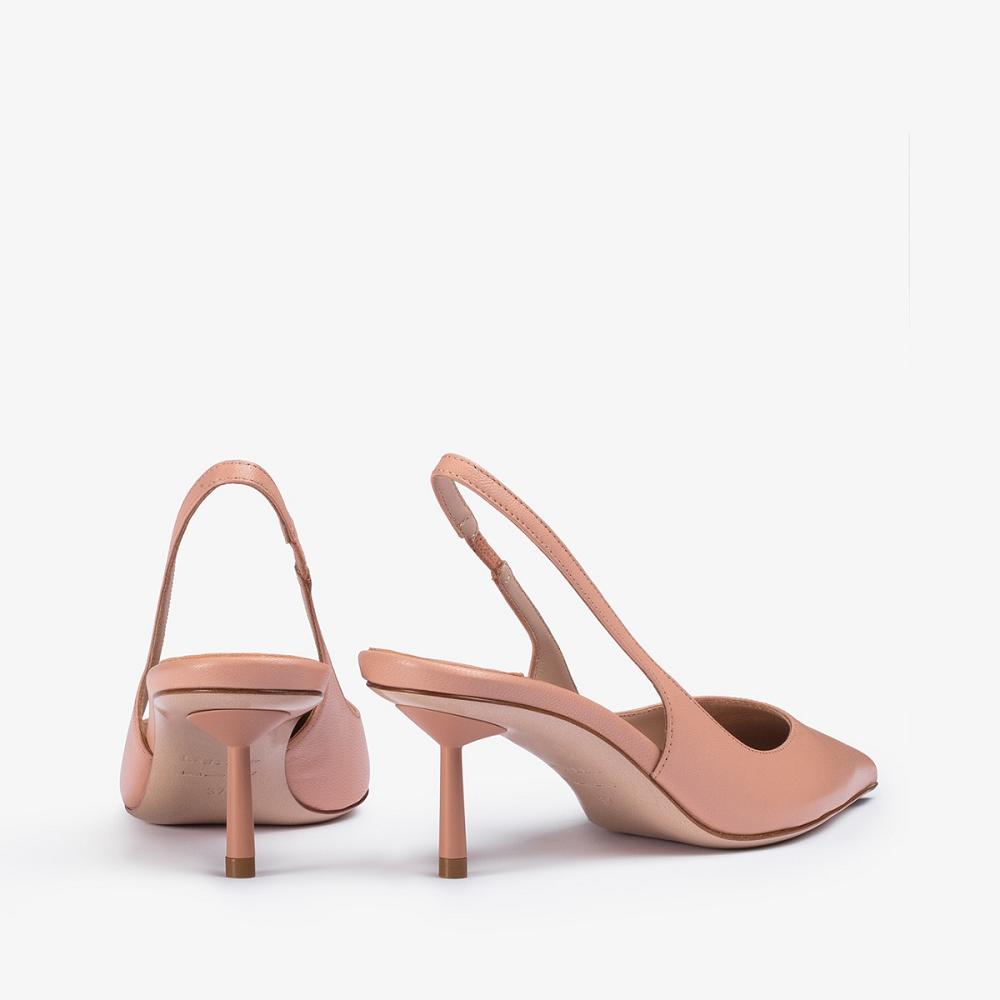 Beige Le Silla BELLA SLINGBACK 60 mm | USA_LS38766