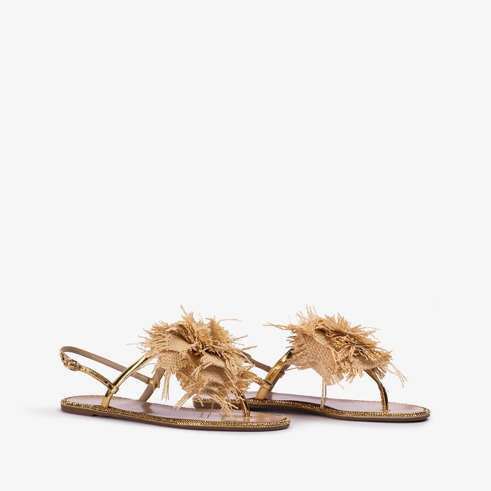 Beige Rose Le Silla ROSE SANDAL | USA_LS25154