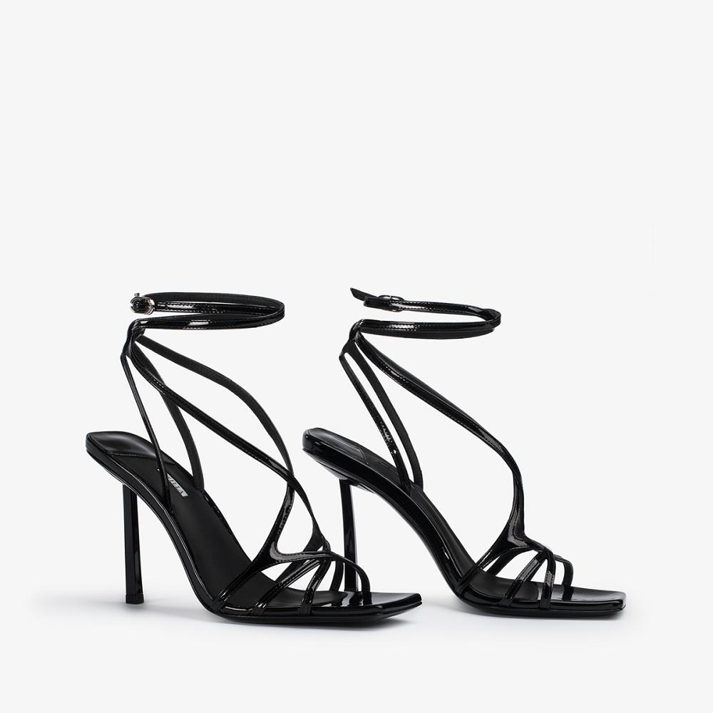 Black Le Silla BELEN SANDAL 95 mm | USA_LS25529