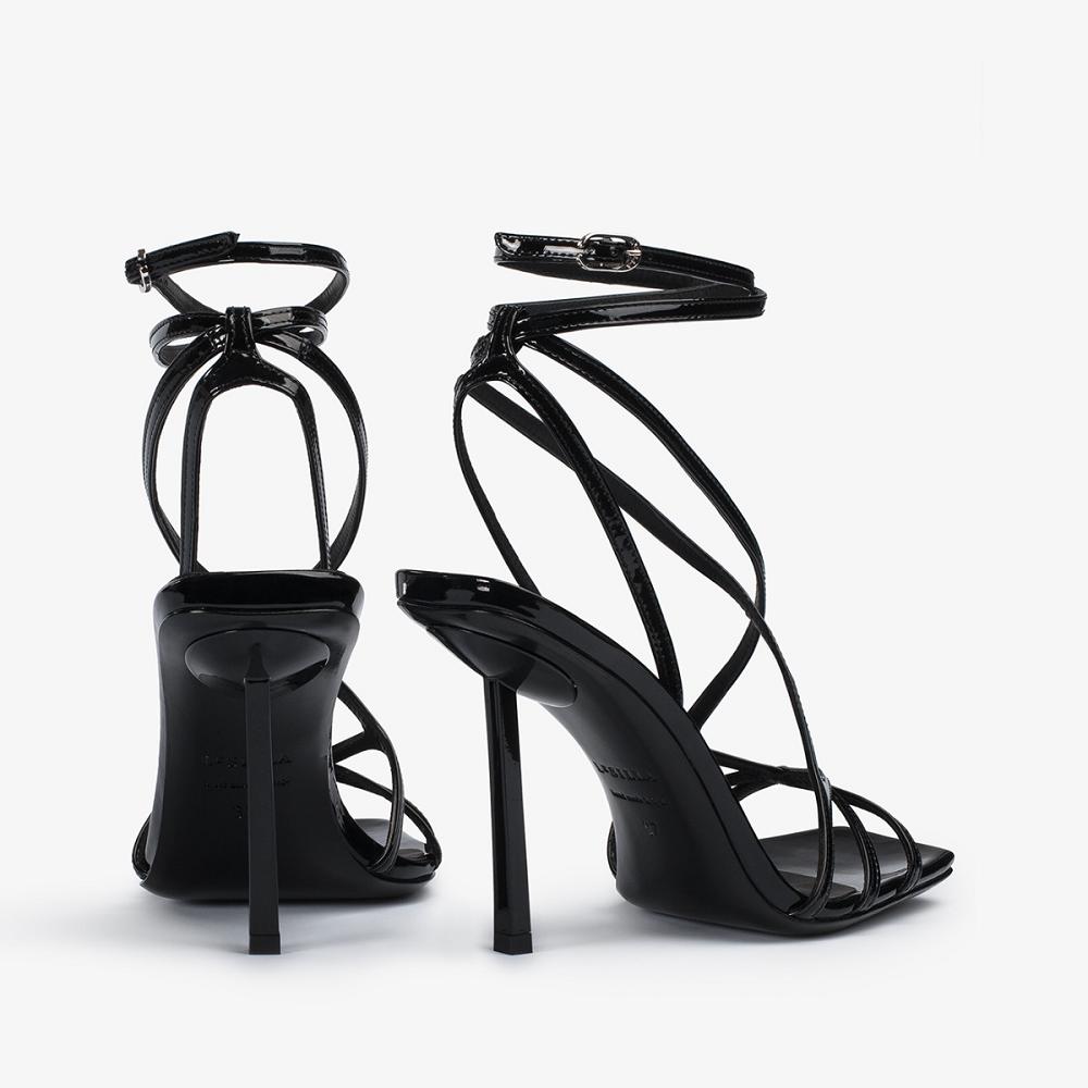 Black Le Silla BELEN SANDAL 95 mm | USA_LS25529