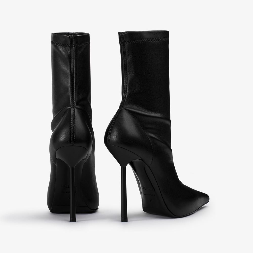 Black Le Silla BELLA ANKLE BOOT 120 mm | USA_LS24390