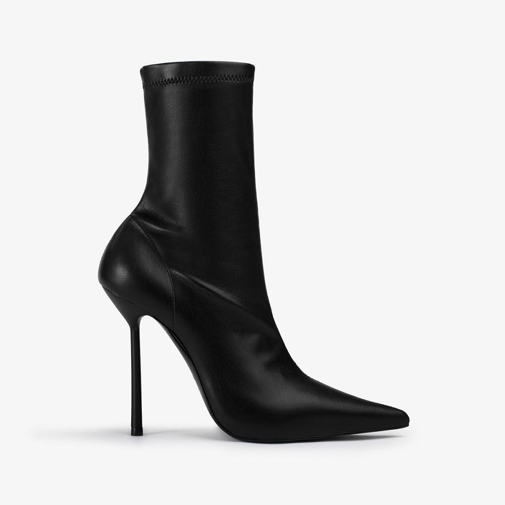 Black Le Silla BELLA ANKLE BOOT 120 mm | USA_LS24390