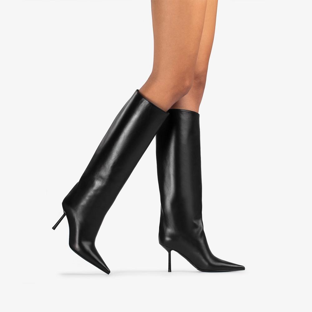 Black Le Silla BELLA BOOT 80 mm | USA_LS32713