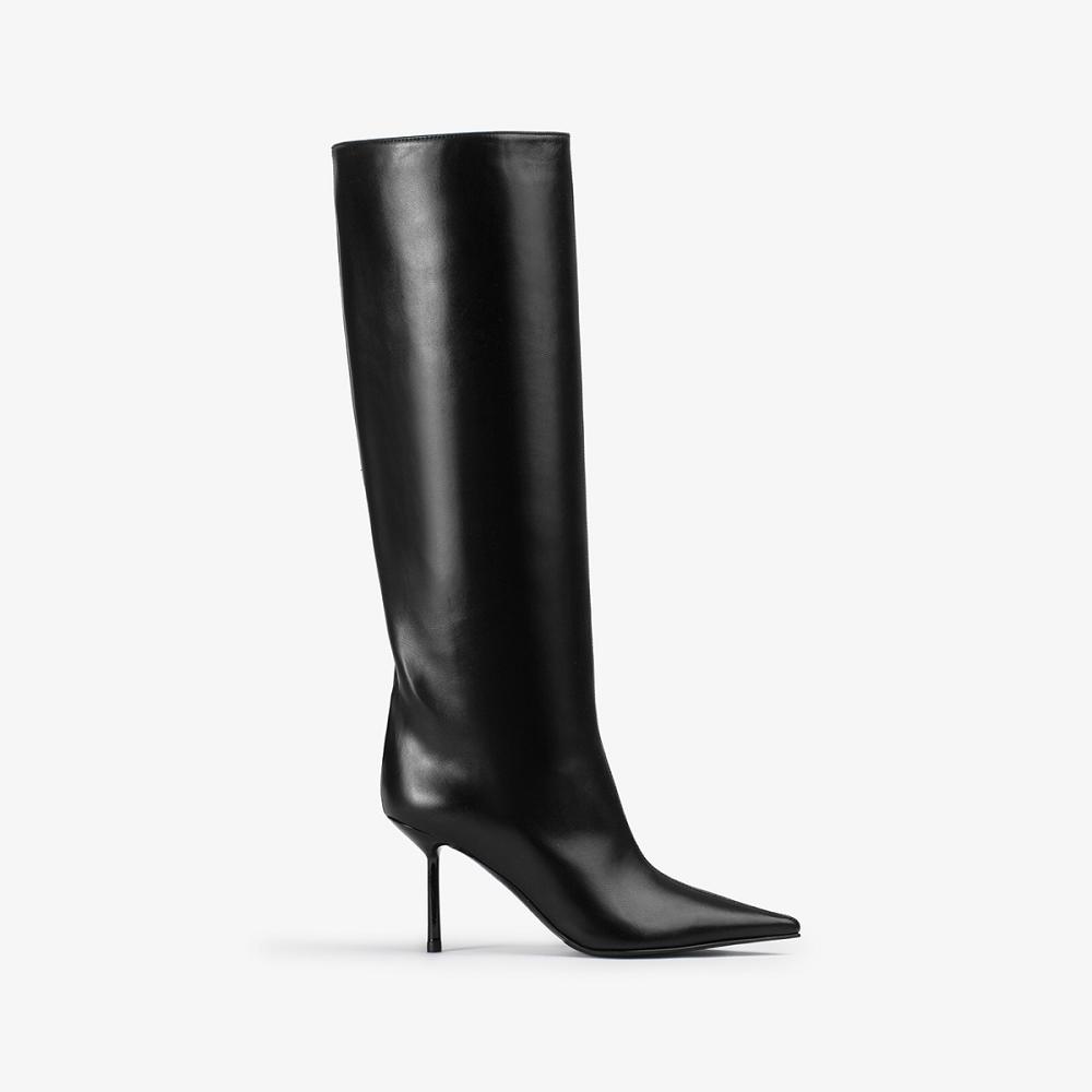 Black Le Silla BELLA BOOT 80 mm | USA_LS32713