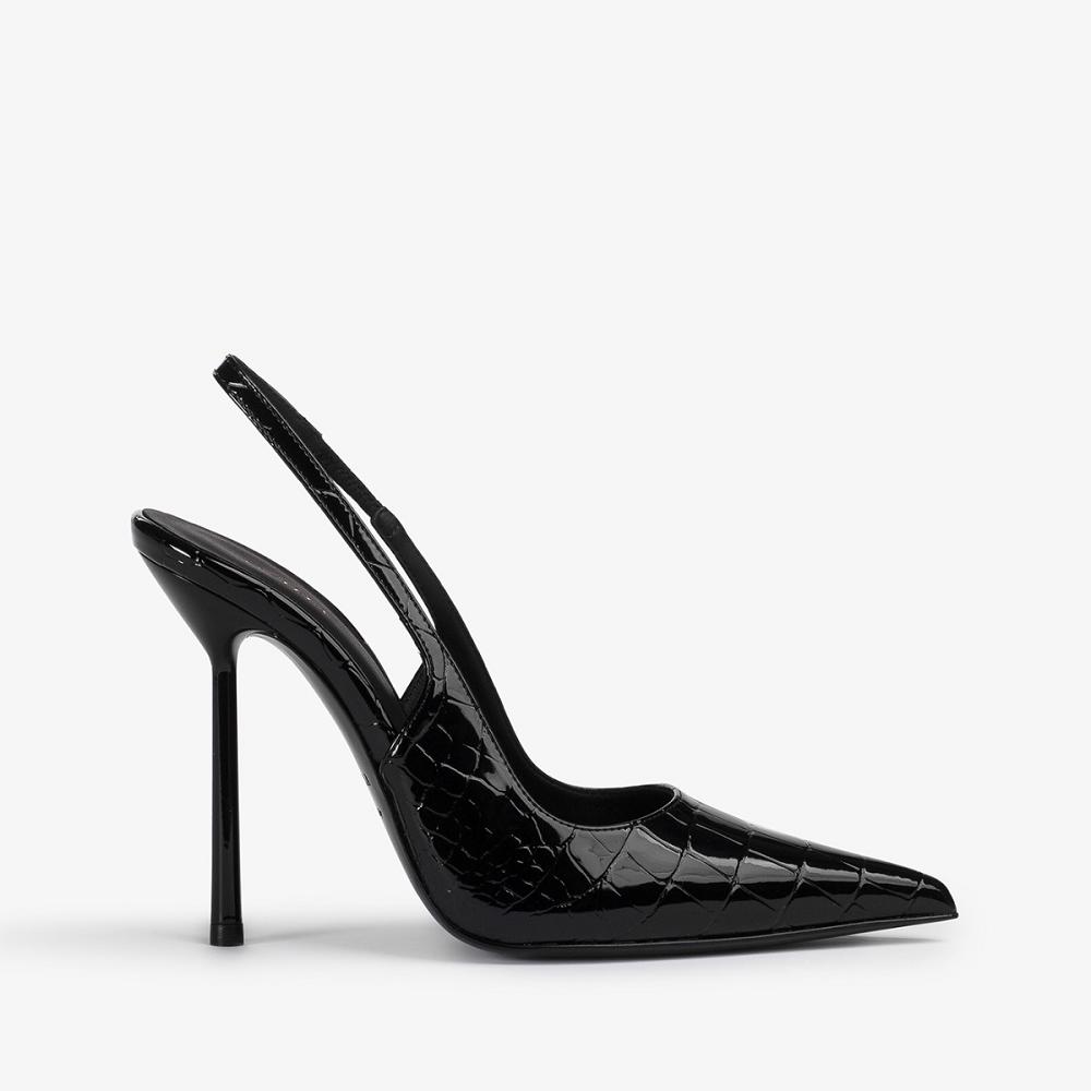 Black Le Silla BELLA SLINGBACK 120 mm | USA_LS49891