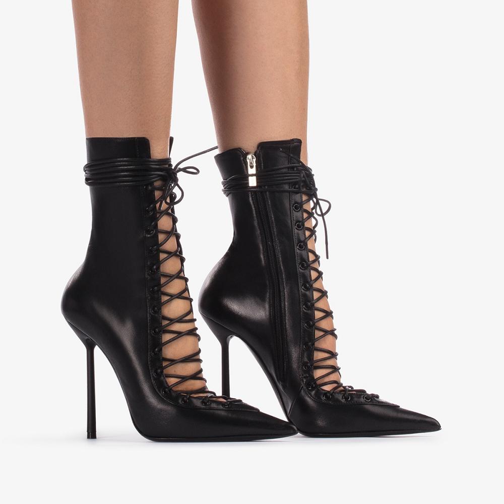 Black Le Silla COLETTE ANKLE BOOT 120 mm | USA_LS44881