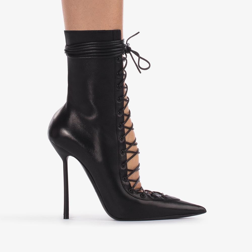 Black Le Silla COLETTE ANKLE BOOT 120 mm | USA_LS44881