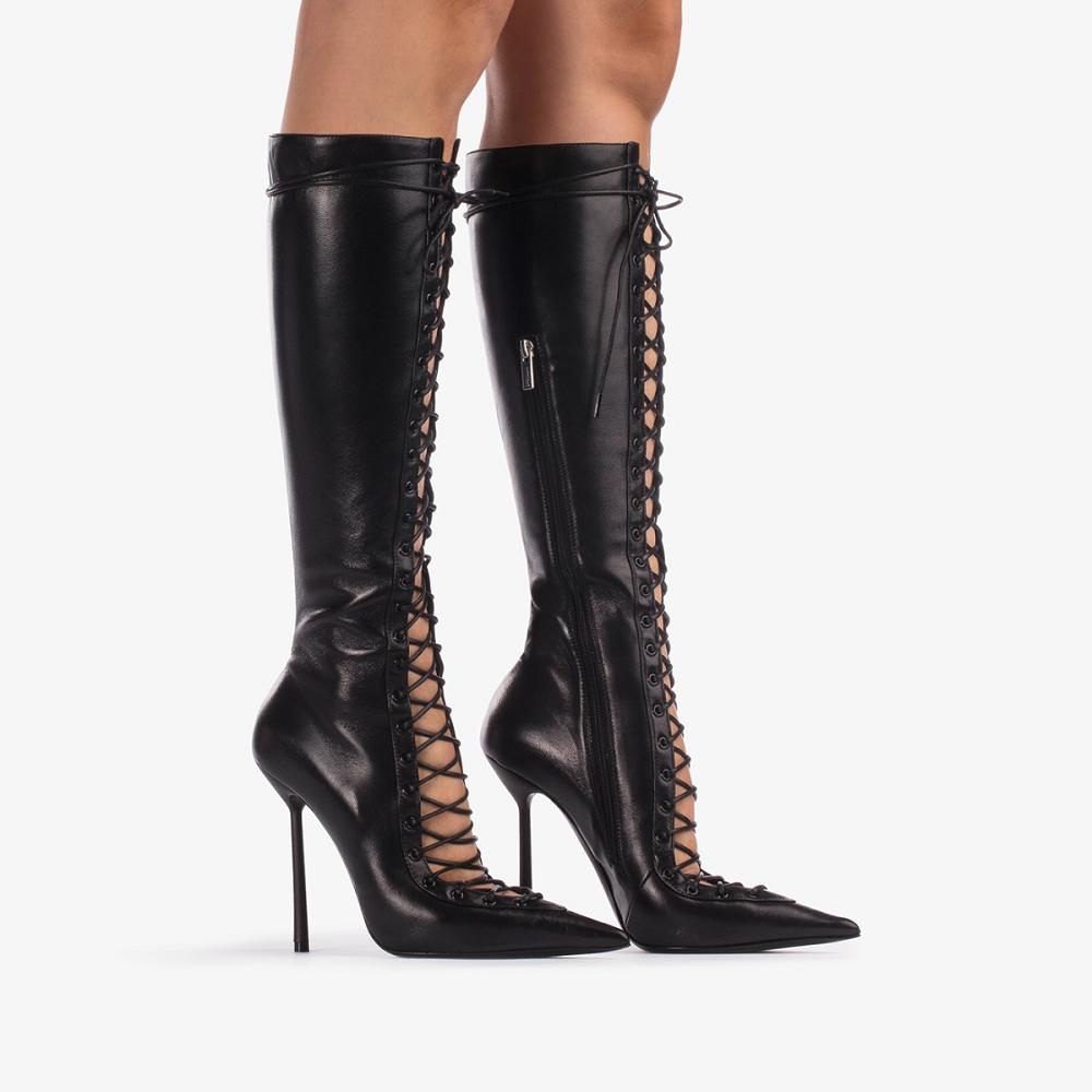 Black Le Silla COLETTE BOOT 120 mm | USA_LS13849