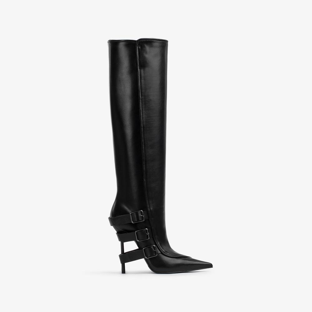 Black Le Silla COURTNEY BOOT 120 mm | USA_LS23967