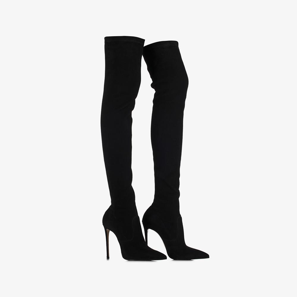 Black Le Silla EVA THIGH-HIGH BOOT 120 mm | USA_LS17143