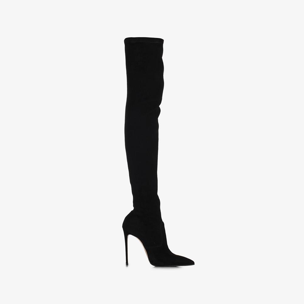 Black Le Silla EVA THIGH-HIGH BOOT 120 mm | USA_LS17143