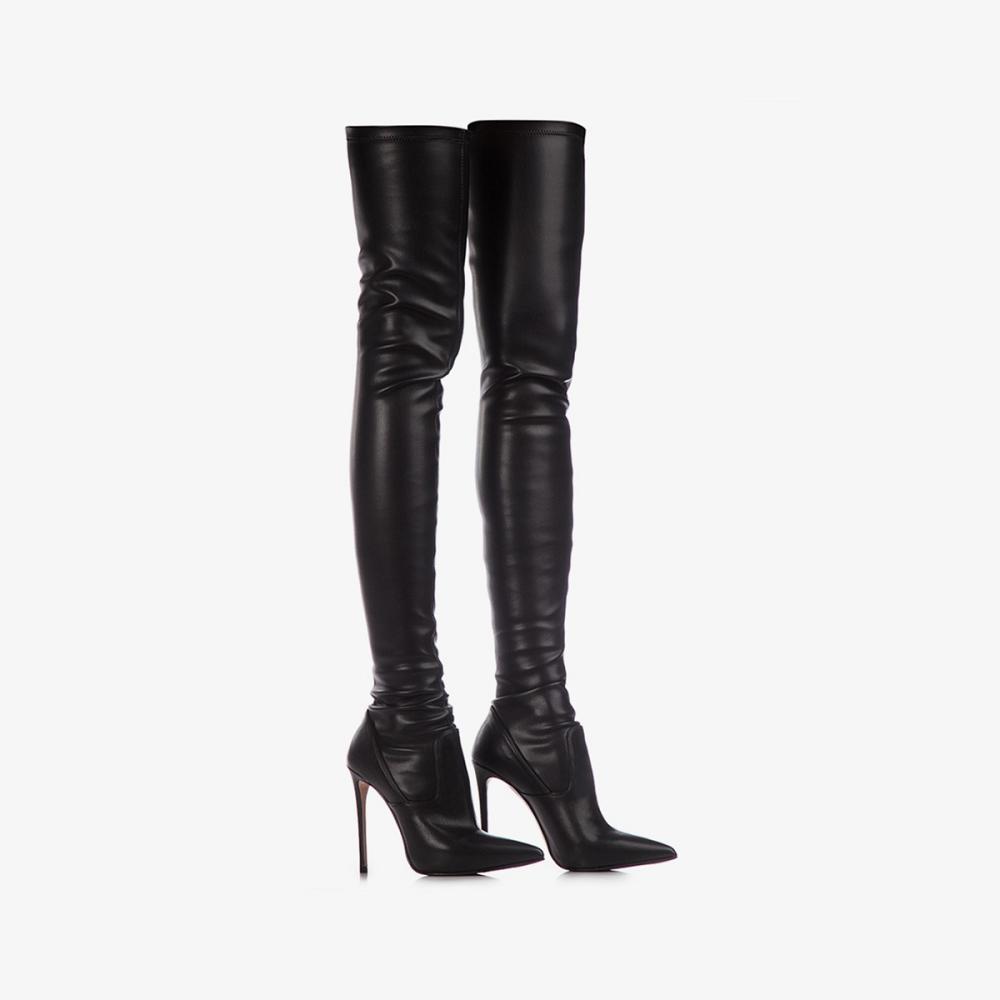 Black Le Silla EVA THIGH-HIGH BOOT 120 mm | USA_LS72259