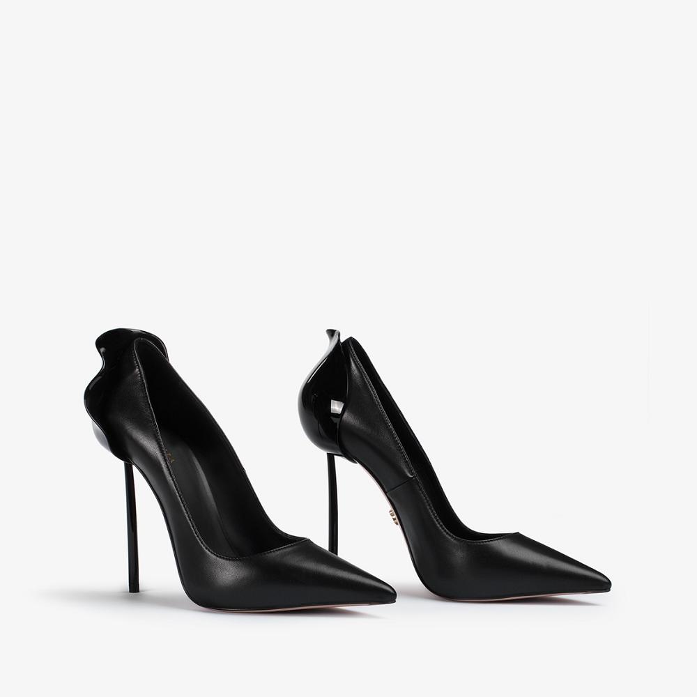 Black Le Silla LES NUANCES PETALO PUMP 120 mm | USA_LS20168