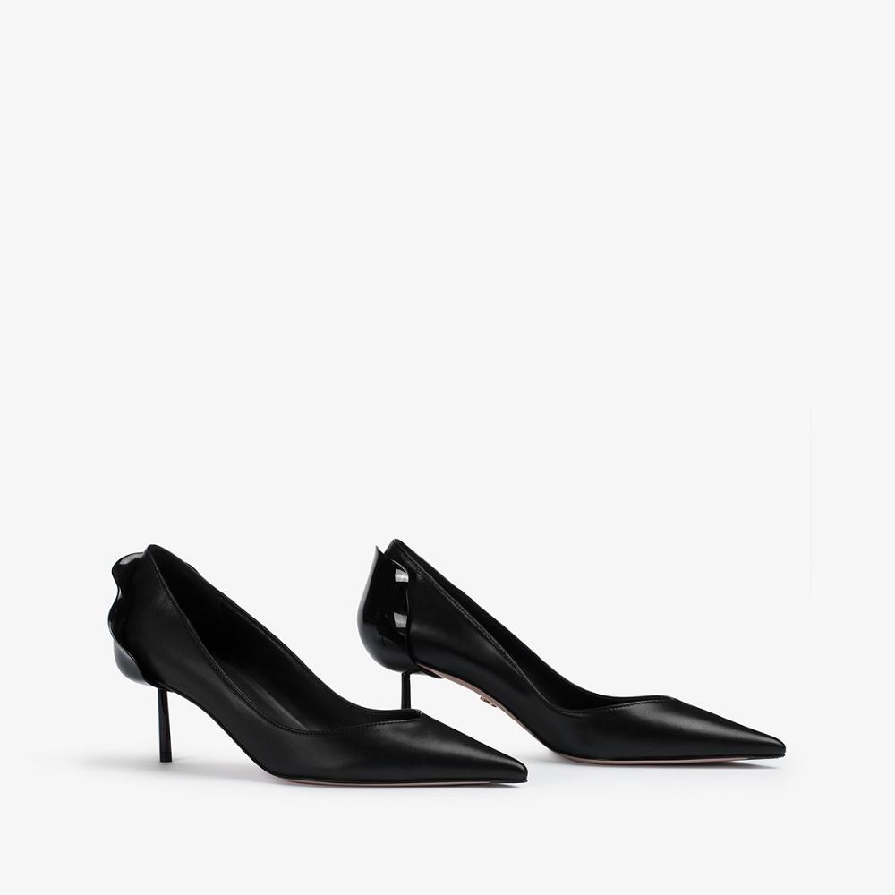 Black Le Silla LES NUANCES PETALO PUMP 60 mm | USA_LS77298