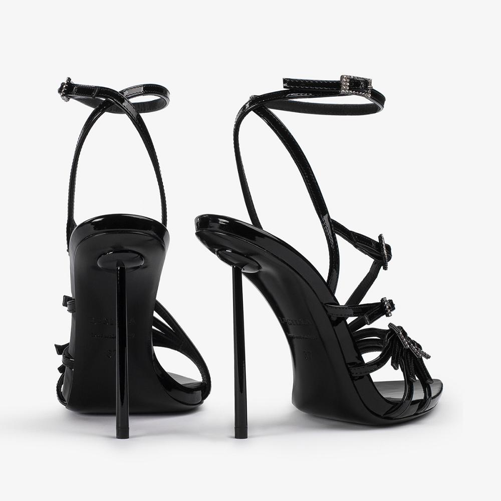 Black Le Silla SCARLET SANDAL 120 mm | USA_LS21465