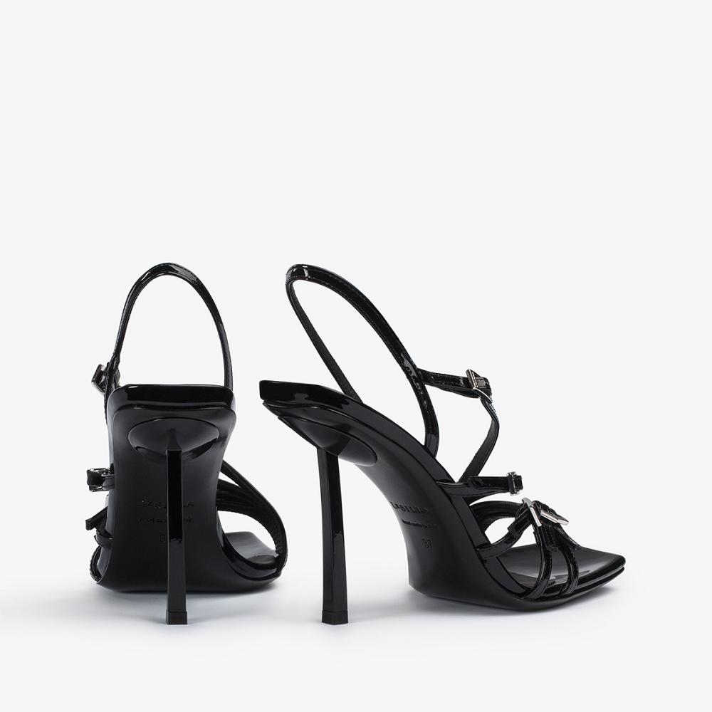 Black Le Silla SCARLET SANDAL 95 mm | USA_LS89623