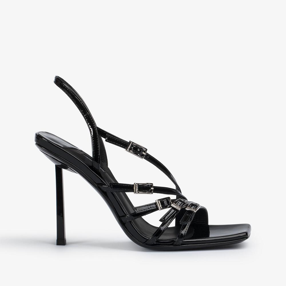 Black Le Silla SCARLET SANDAL 95 mm | USA_LS89623