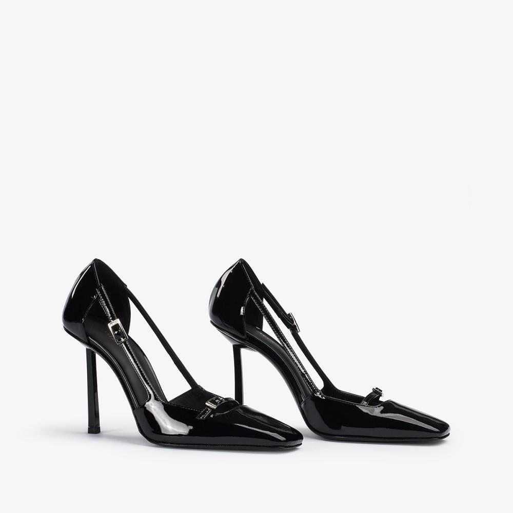 Black Le Silla VITTORIA PUMP 100 mm | USA_LS55117