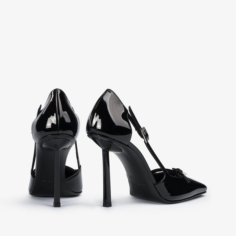 Black Le Silla VITTORIA PUMP 100 mm | USA_LS55117