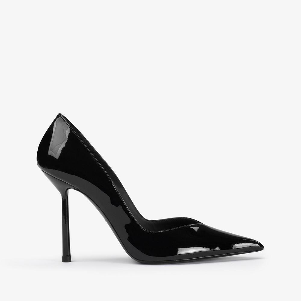 Black Le Silla VIVIENNE PUMP 100 mm | USA_LS79877