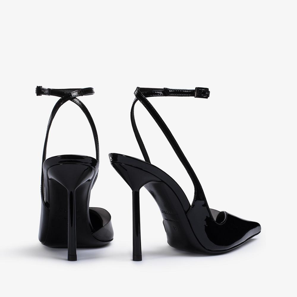 Black Le Silla VIVIENNE SLINGBACK 100 mm | USA_LS66607