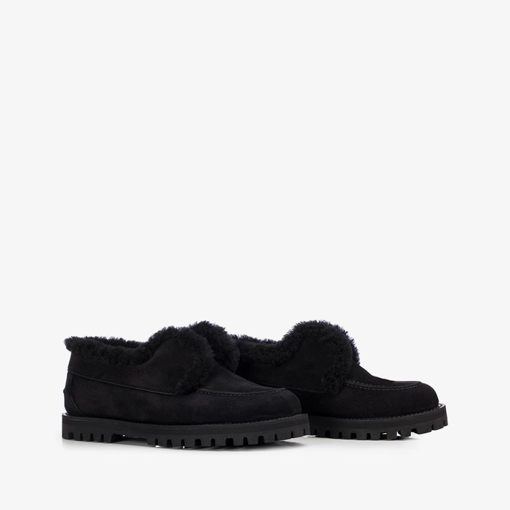 Black Le Silla YACHT LOAFER | USA_LS66024