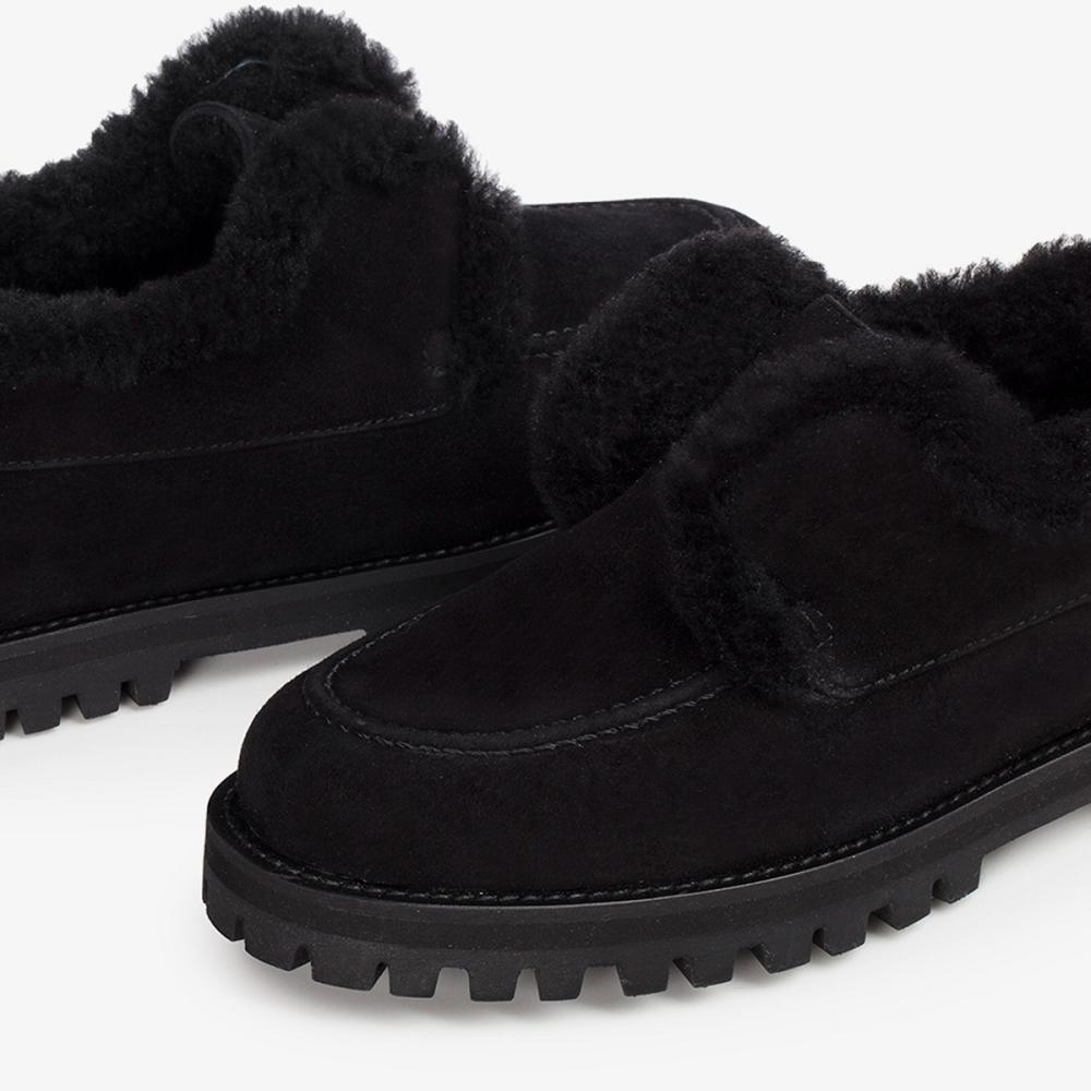 Black Le Silla YACHT LOAFER | USA_LS66024