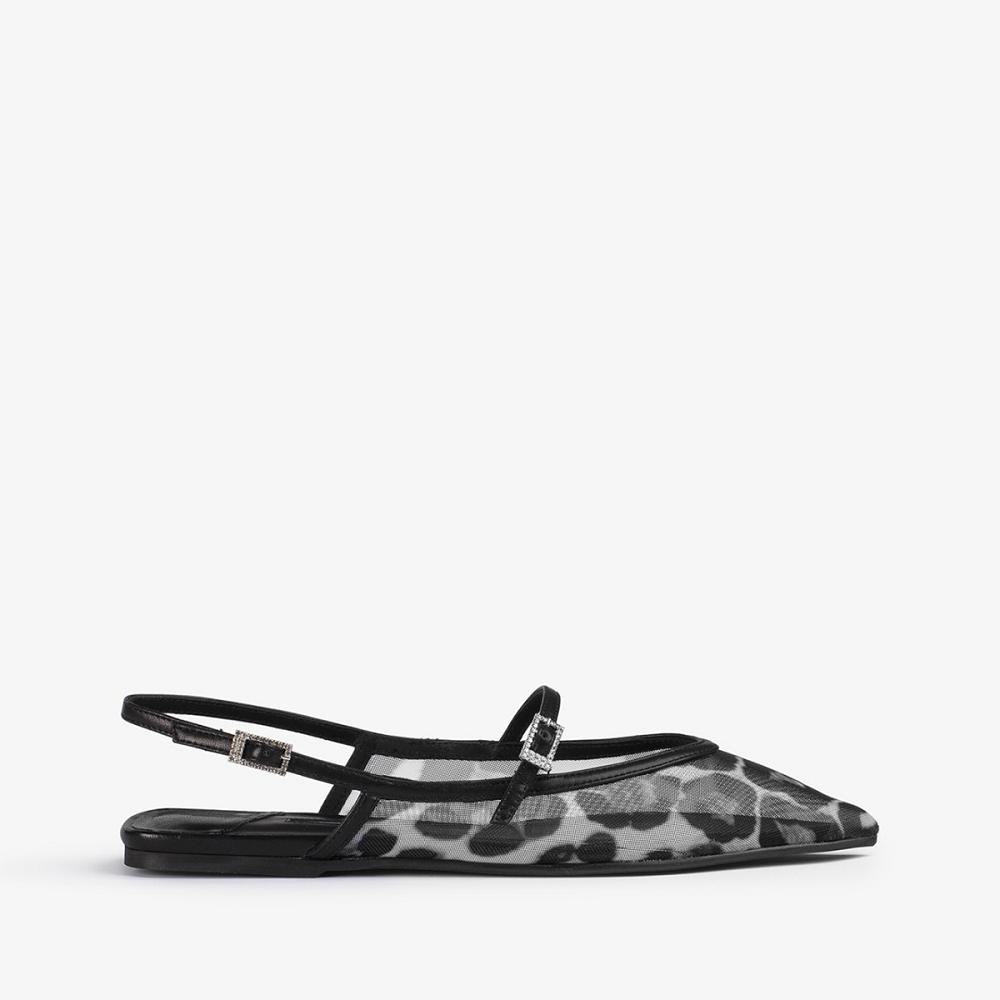 Black Leopard Le Silla MORGANA SLINGBACK | USA_LS10806